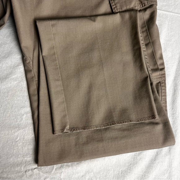 Galls Pro Tac Force Ripstop Tactical Men's Khaki Cargo Pants unhemmed 36x37 - Picture 6 of 7